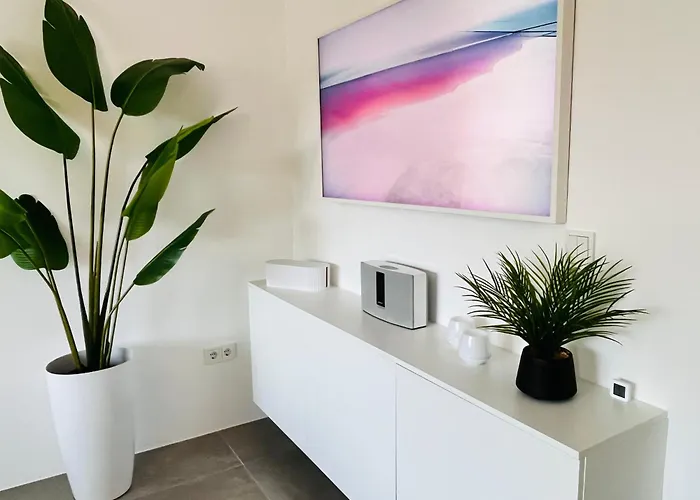 Lilamoon Dortmund Flughafen Parkplatz Netflix 80qm Erdgeschoss Appartement