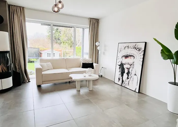 Appartement Lilamoon Dortmund Flughafen Parkplatz Netflix 80qm Erdgeschoss